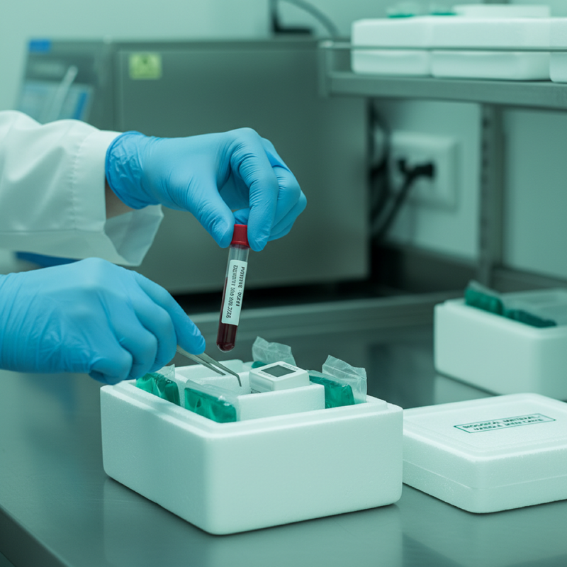 Specimen packaging and cold chain shipping